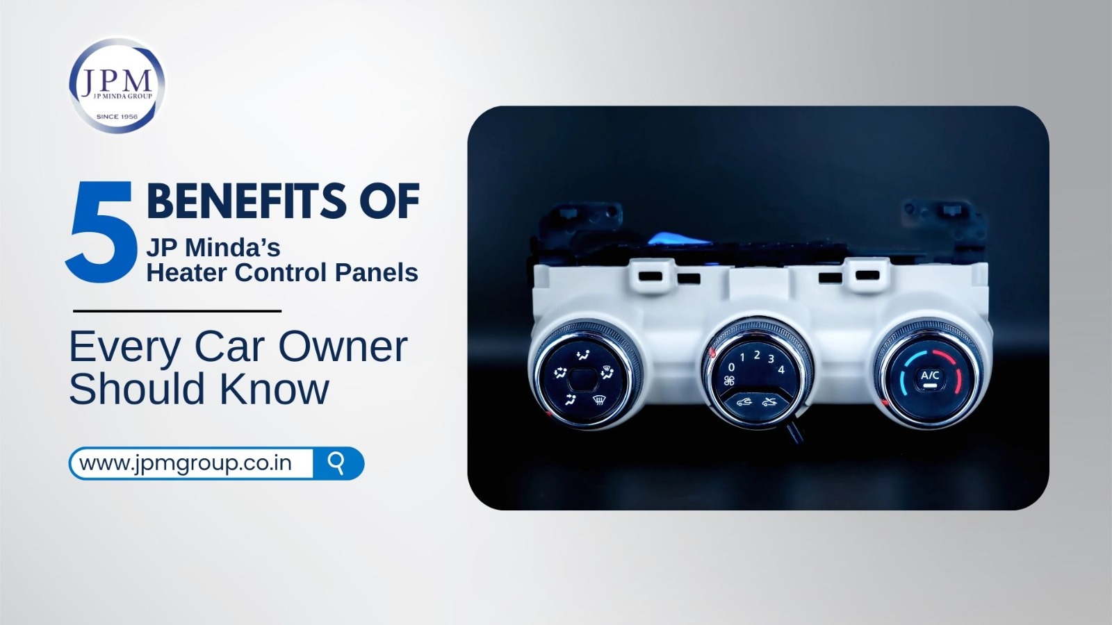 heater control panel