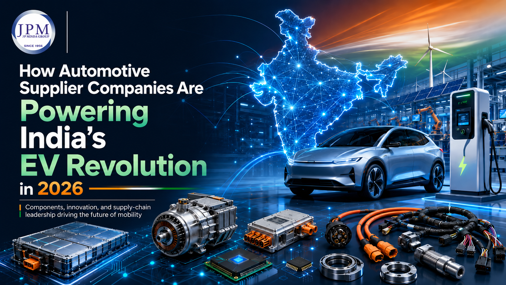 How Automotive Supplier Companies Are Powering India's EV Revolution in 2026 | JPM Group