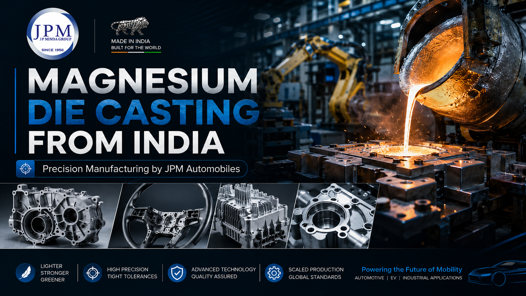 magnesium die casting manufacturer from India