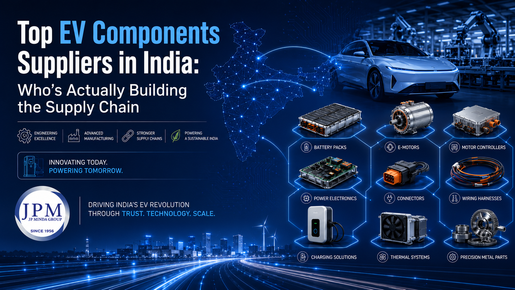 EV components supplier in India